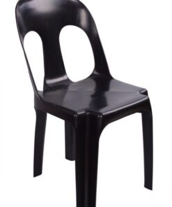 Hola Plastic Chair Black