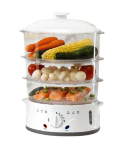 Sunbeam 3 Tier Food Steamer (White)