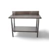 Stainless Steel Table with Splashback (1.7 MIT)