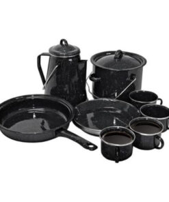 13 Piece Enamel Camping Set