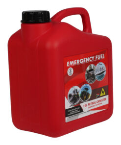 10L Fuel Jerry Can Plastic Petrol Red