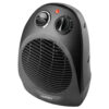 Luxell Fan Heater (Hot/Warm/Cool) - Black - 2000W - AFA801