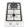 Totai 2 Burner Gas Hob Stainless Steel