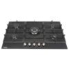 Totai 5 Burner Gas Hob Gas on Glass