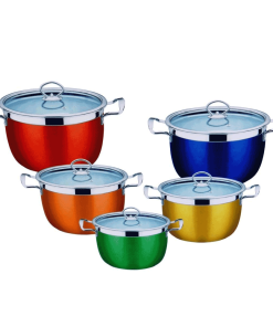 Condere 10 Piece Colourful Cookware Set