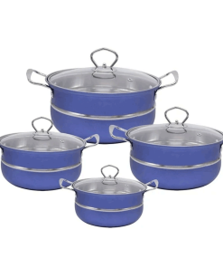 Condere 8 Piece Colour Cookware Set