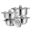 Condere 8 Piece Stainless Steel Cookware Set