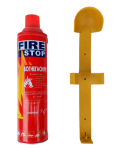 Safy 1000ml Fire Stop Portable Fire Extinguisher with Mounting Bracket