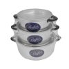 Buffalo Aluminium 3PC Shrinkwrapped Stew Pots