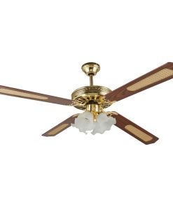 Goldair CF400A 132cm 4 Light Ceiling Fan (Brown)