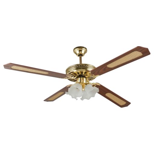 Goldair CF400A 132cm 4 Light Ceiling Fan (Brown)