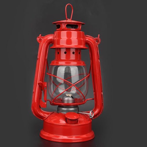 Hurricane Parafin Lantern 30cm Assorted Colours