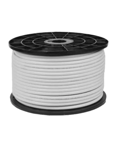 Coaxial Cable RGU White per meter for TV and satellite in South Africa