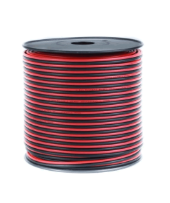 1mm red and black 2-core speaker cable per meter for audio use in South Africa