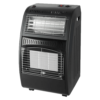 Elba EL1016 Dual Rollabout Heater with black steel body for South Africa homes