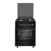 Ferre 60cm 4 Burner Gas Stove With Electric Oven And Turbo Fan – Matt Black