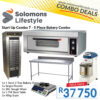 5 Piece Bakery Combo with oven, mixer, scale, proofer, and steel table in South Africa