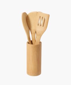 Bamboo Wooden Spoon Set - Pack of 5
