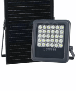 Finnteck 50Watt Solar Flood Light SK-6016 1600lm in South Africa with solar panel and remote control