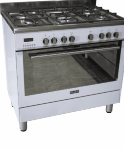 ELBA FUSION 90CM GAS ELECTRIC COOKER WHITE 01/9FX827WH