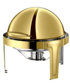 Chafing Dish Round Gold Window ( CONDERE )
