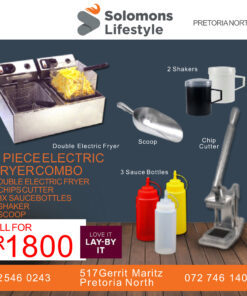 7 Piece Electric Fryer Combo