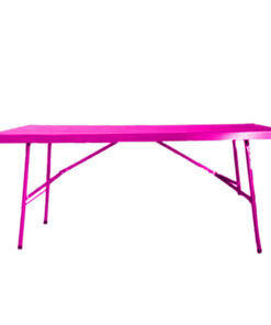 Pink Kiddies Steel Table – 1.2m x 800mm