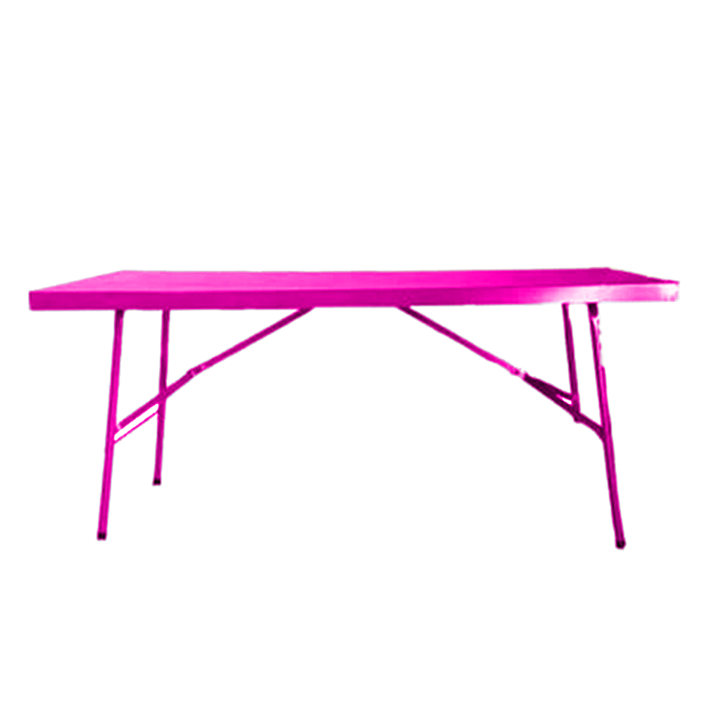 Pink Kiddies Steel Table – 1.2m x 800mm