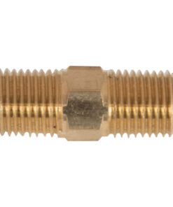 Safegas Hex Nipple Brass 3/8” (122-6)