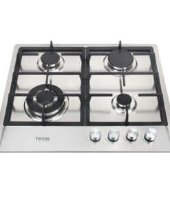 Totai 60cm 4 Burner Gas Hob – Stainless Steel (02/TS4BNR-SS)