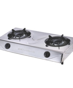BraaiMaxx 2 Plate Stainless Steel Gas Stove